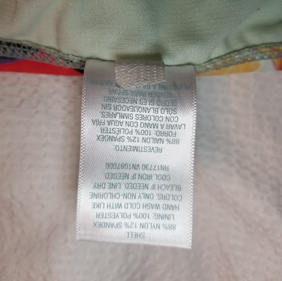 NWT MEDIUM COVERAGE HIPSTER SPLIT SIDES BIKINI BOTTOM FLORAL HAWAII. cute - Picture 4 of 4